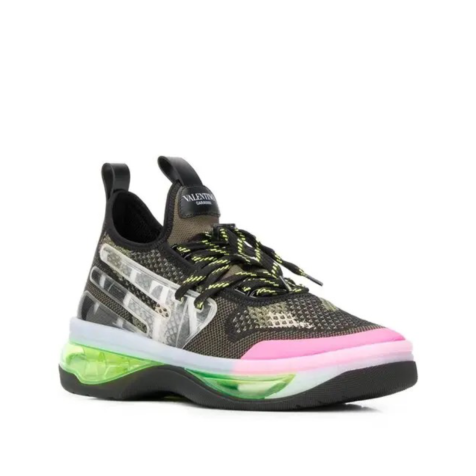 Valentino Garavani Vltn Cloud Bubble-Sole Men Sneakers Medial View