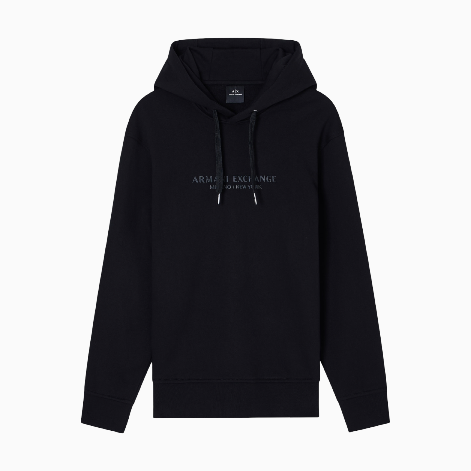 Мъжко черно худи Armani Exchange Men Hoodie XM001294 AF20934 Front View