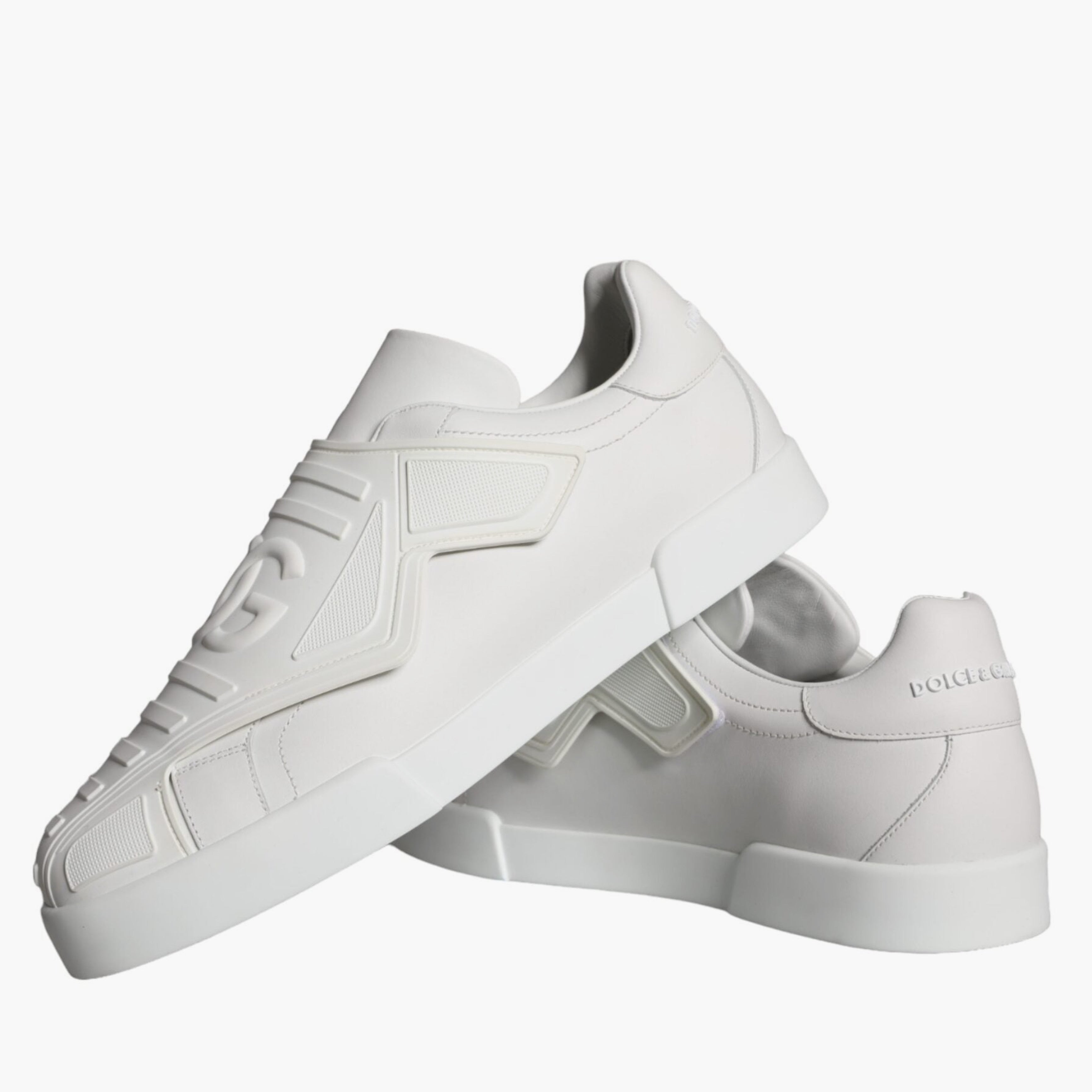 Мъжки луксозни кецове в бяло Dolce & Gabbana Men’s Luxury White Sneakaers