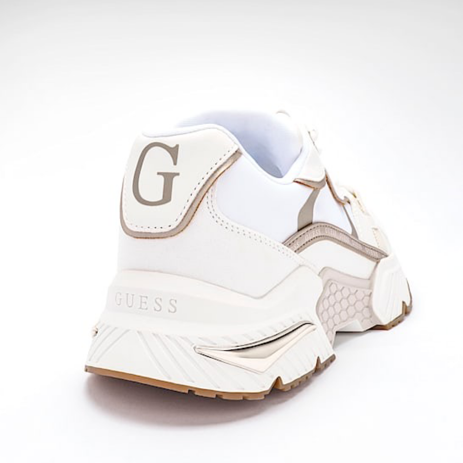 Дамски маратонки Guess Women Sneakers FLJCR6 ELE12 GOLD Heel View