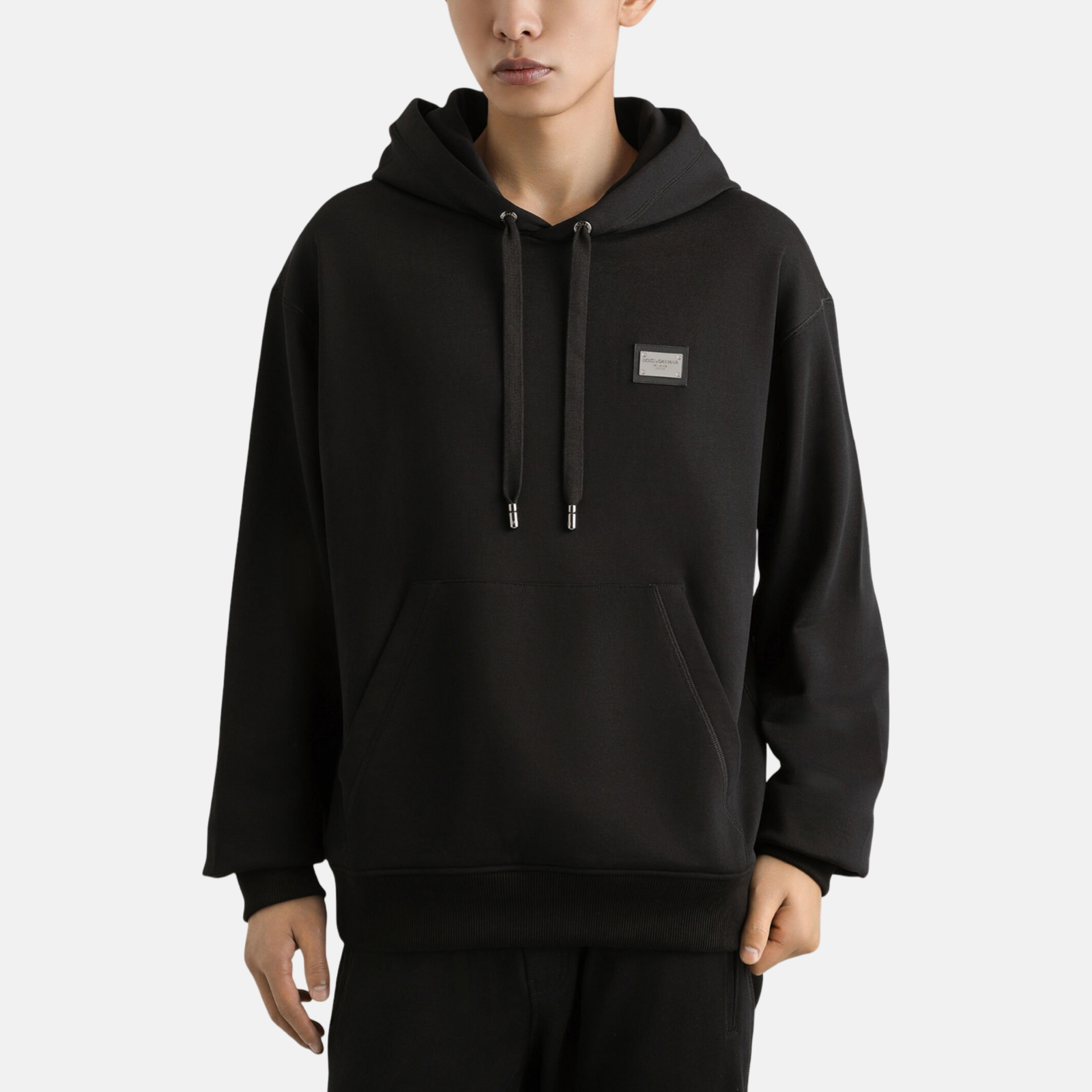 Dolce & Gabbana The Essential Men Hoodie G9ZU0 TG7F2 GN0000 Front View