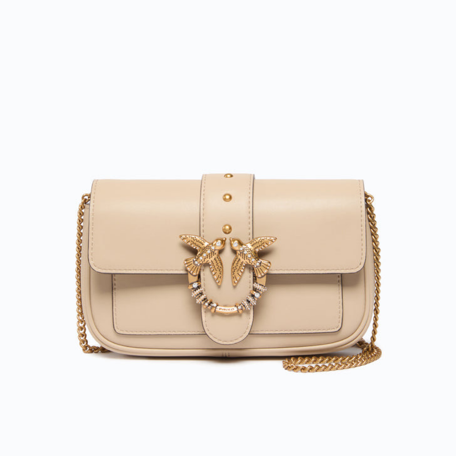 Дамска чанта Pinko Love One Pocket 107072A0F1 C50Q Shoulder Bag Front View