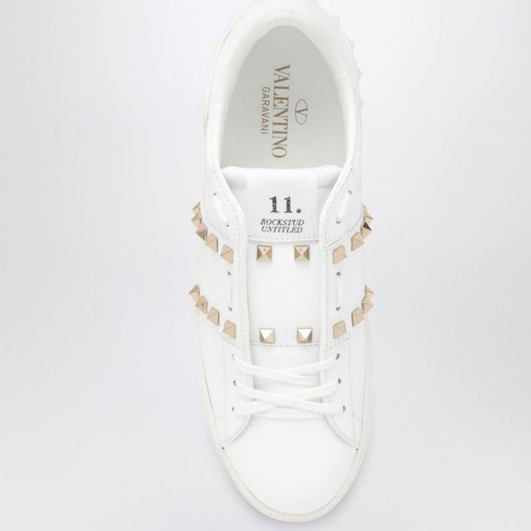 Дамски бели маратонки Valentino Garavani Rockstud Untitled Women Sneakers