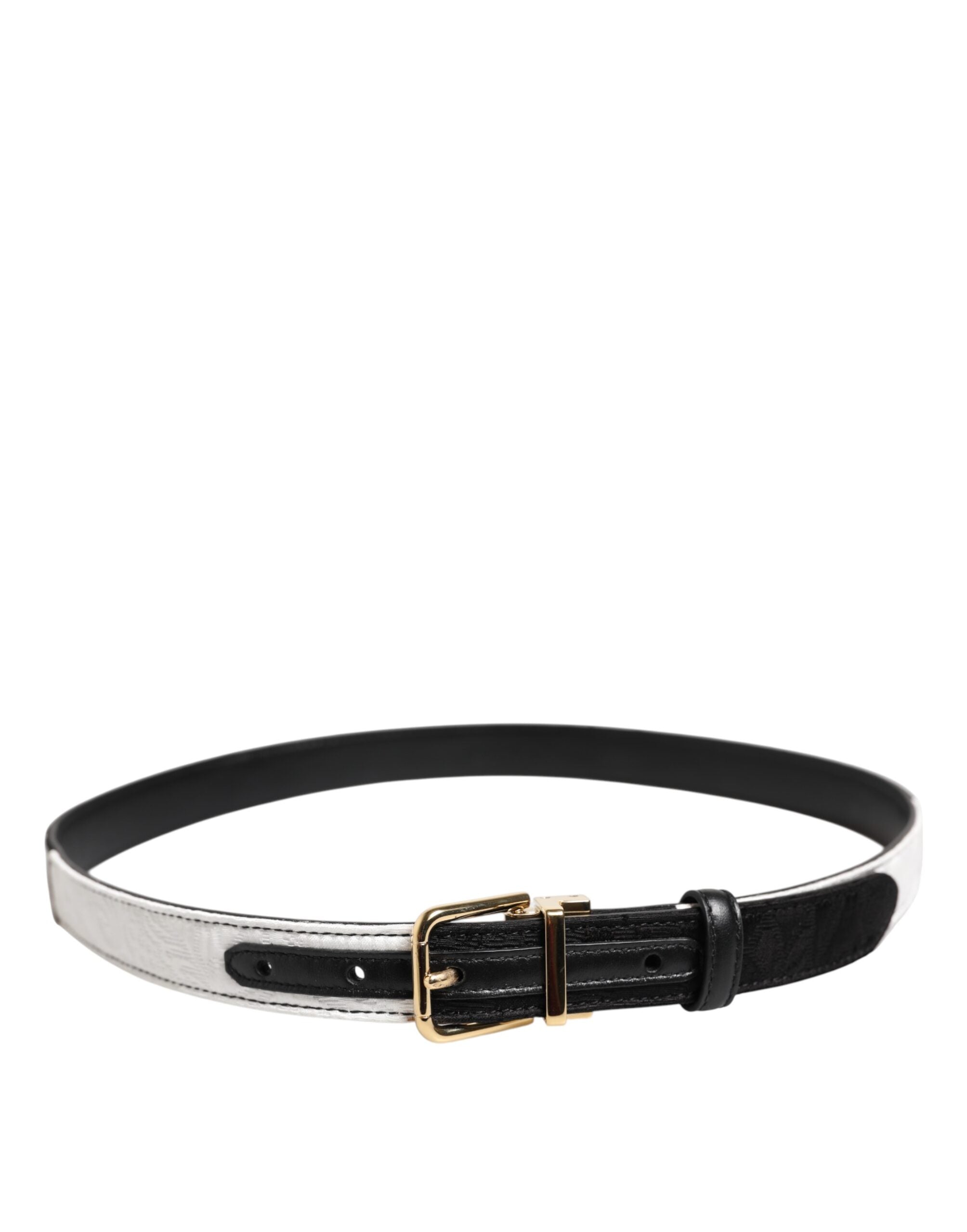 Дамски пачуърк колан Women’s luxury belt DOLCE & GABBANA BE1351 A0339 Black and White