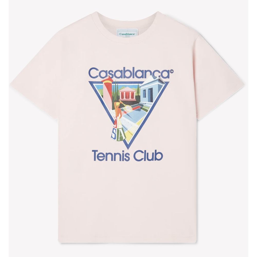 Casablanca La Joueuse Men T-Shirt Front View