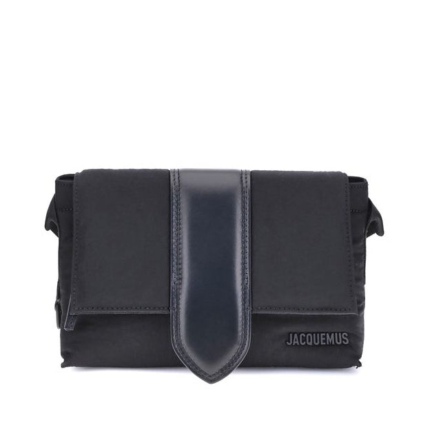 Мъжка чанта Men’s shoulder nylon bag Jacquemus Bambino BAM00373AW00424990 Black front view