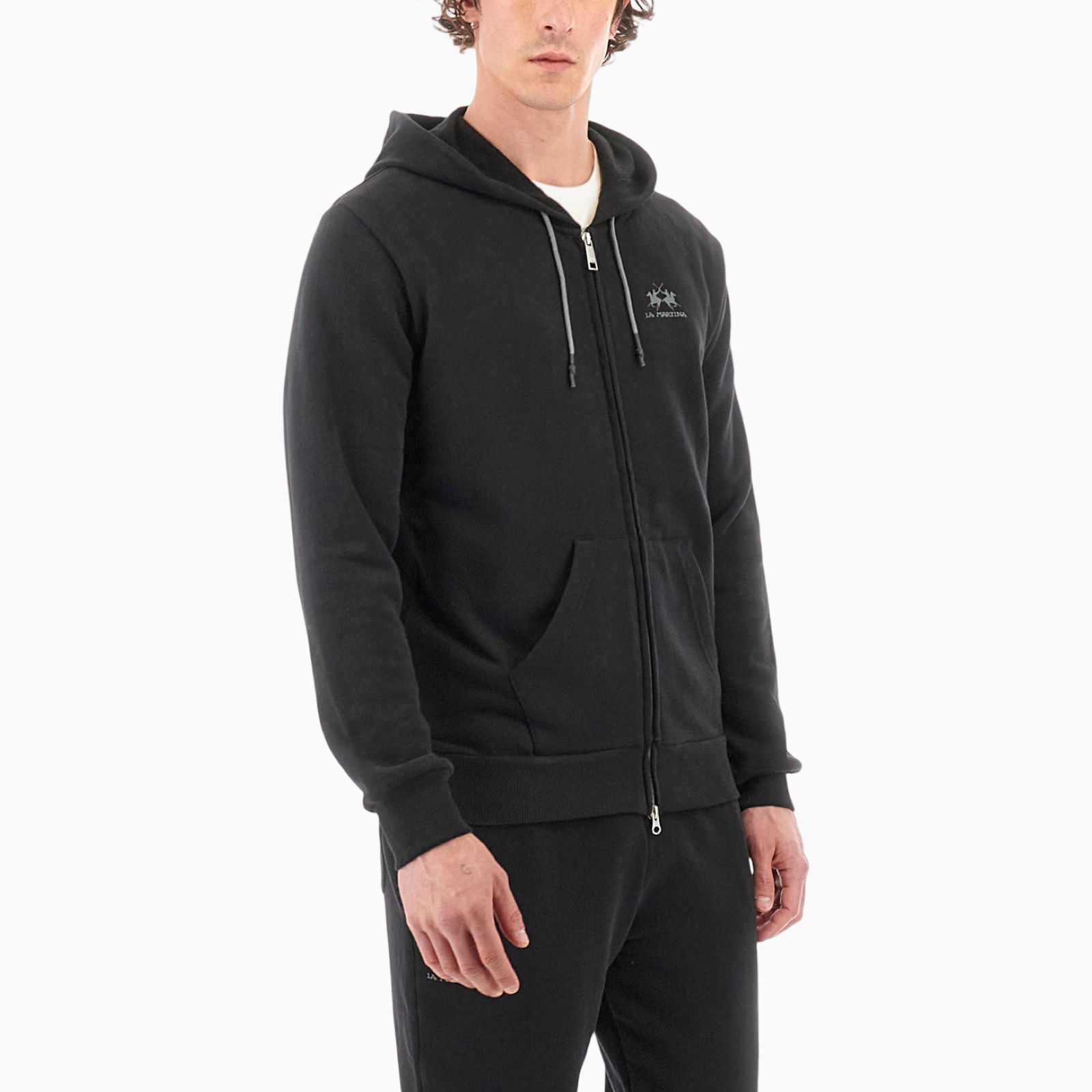 Мъжки суичър La Martina Men Sweatshirt CCMF02FP109_1AEB7BC Side View