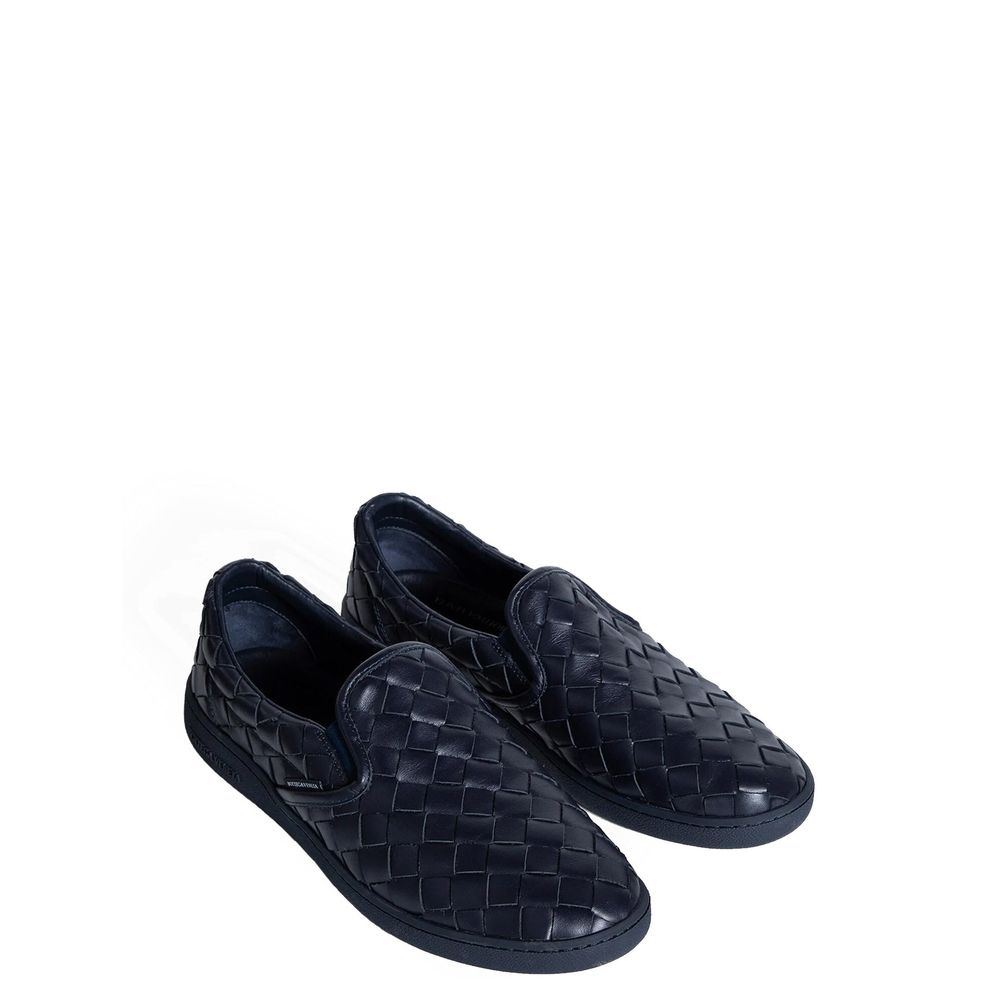 Bottega Veneta Intrecciato Leather Men Sneakers