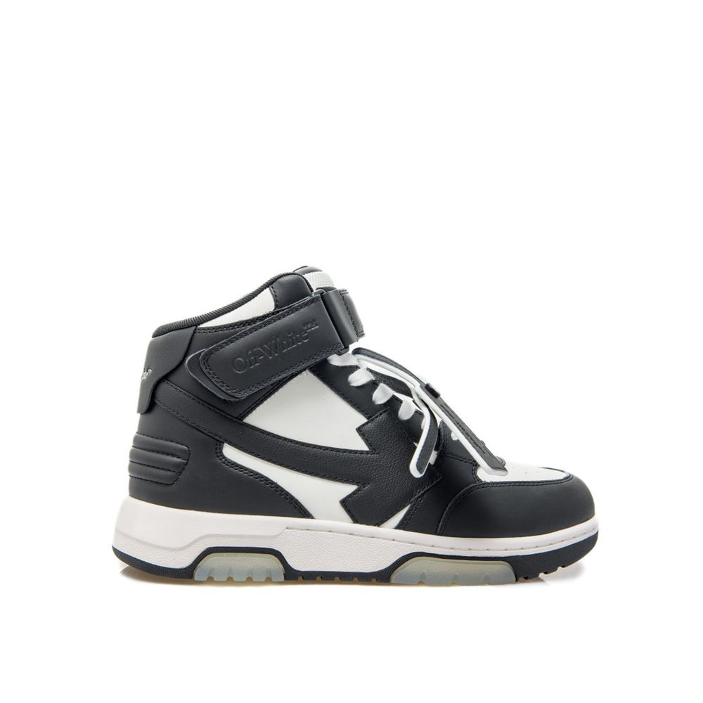 Мъжки високи кецове Men’s mid top sneakers Off-White Out of Office
OMIA259C99LEA002 black and white lateral view