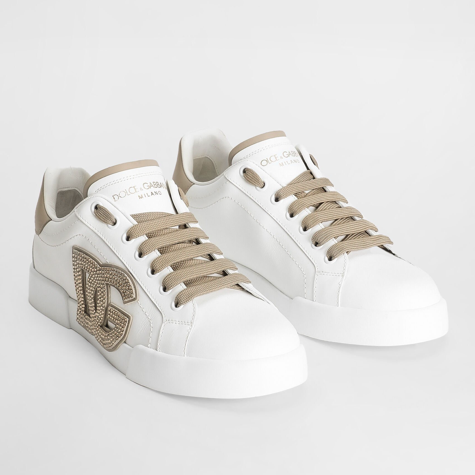 Дамски кецове Women’s sneakers Dolce & Gabbana Portofino CK2341AI4118Z080 angled View