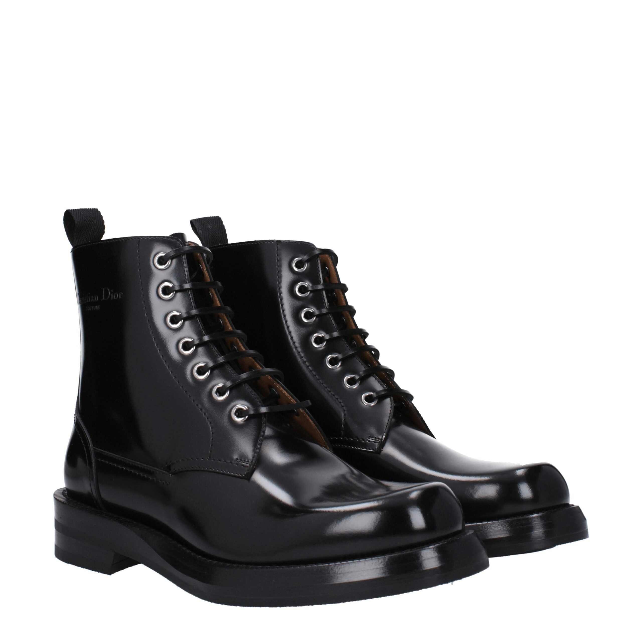 Мъжки боти Men’s ankle boots Christian Dior 3BO305ZJQ969 Black angled view