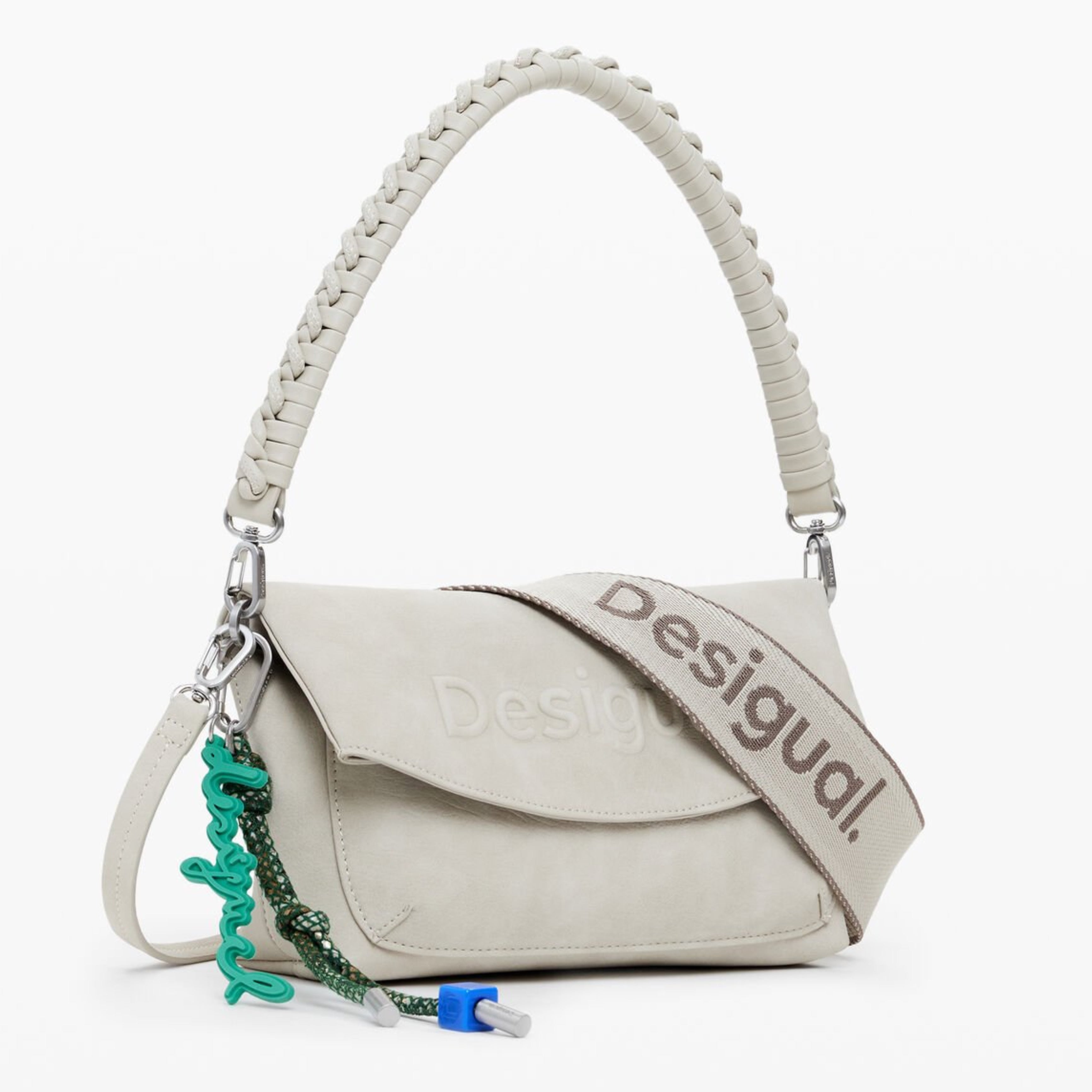 Дамска чанта Women’s shoulder bag Desigual 25WAXPB2 6006 angled view