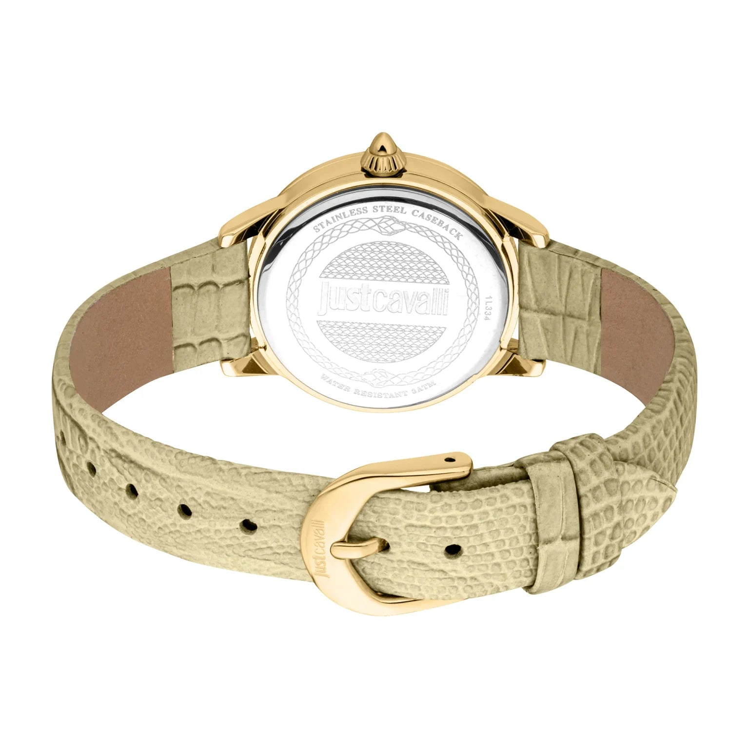 Комплект дамски часовник и гривна Women’s watch Just Cavalli SET Dolce
JC1L334L0025 Leather Cream