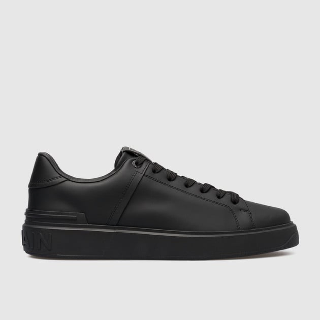 Дамски черни кецове Balmain B-Court Women Sneakers