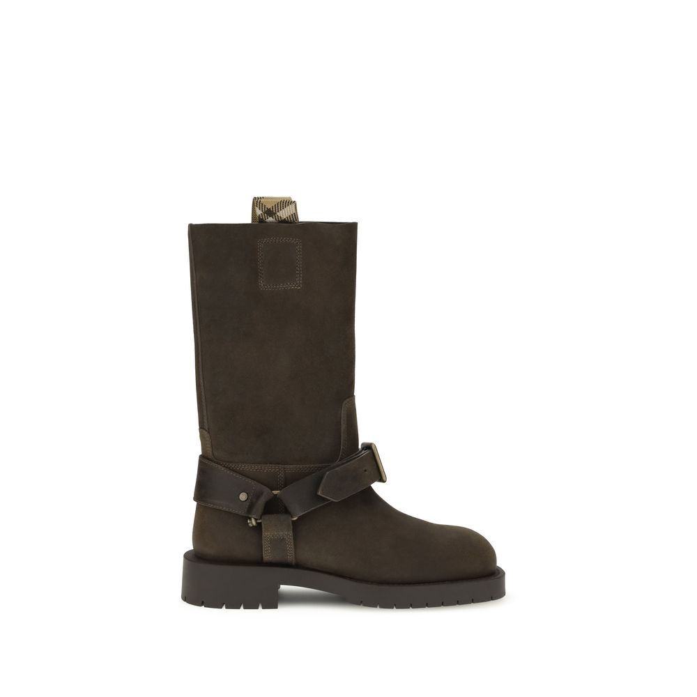 Дамски ботуши Women’s suede boots Burberry 8113016C1173 Dark Brown lateral view