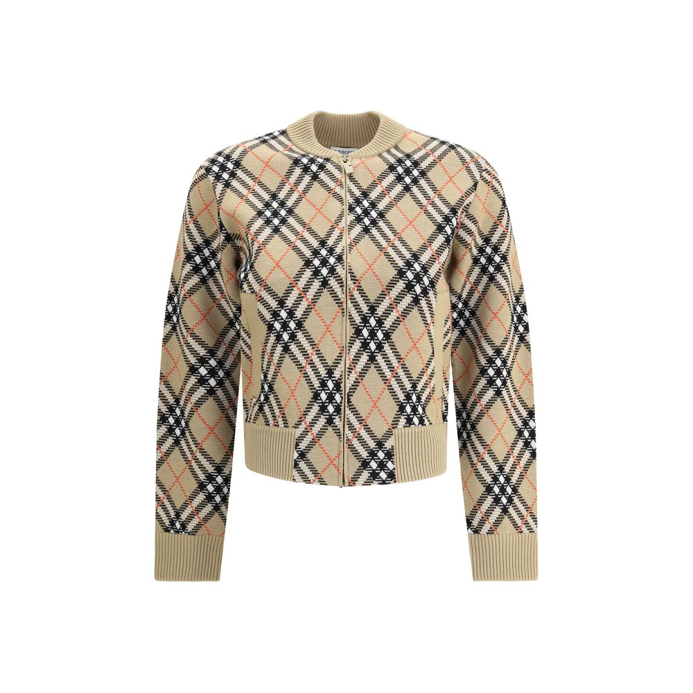 Дамска жилетка Women’s cardigan Burberry 8110607C1309 Beige front view