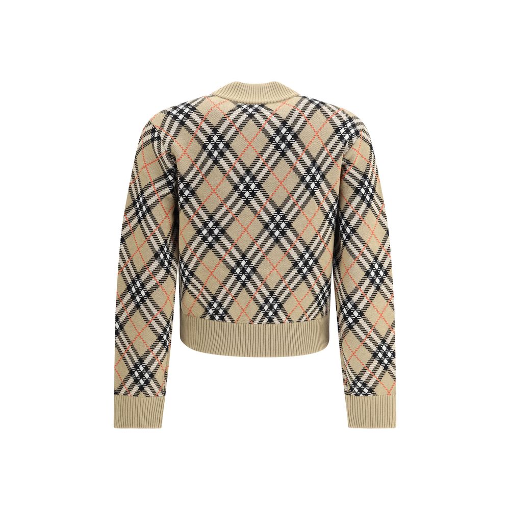 Дамска жилетка Women’s cardigan Burberry 8110607C1309 Beige back view