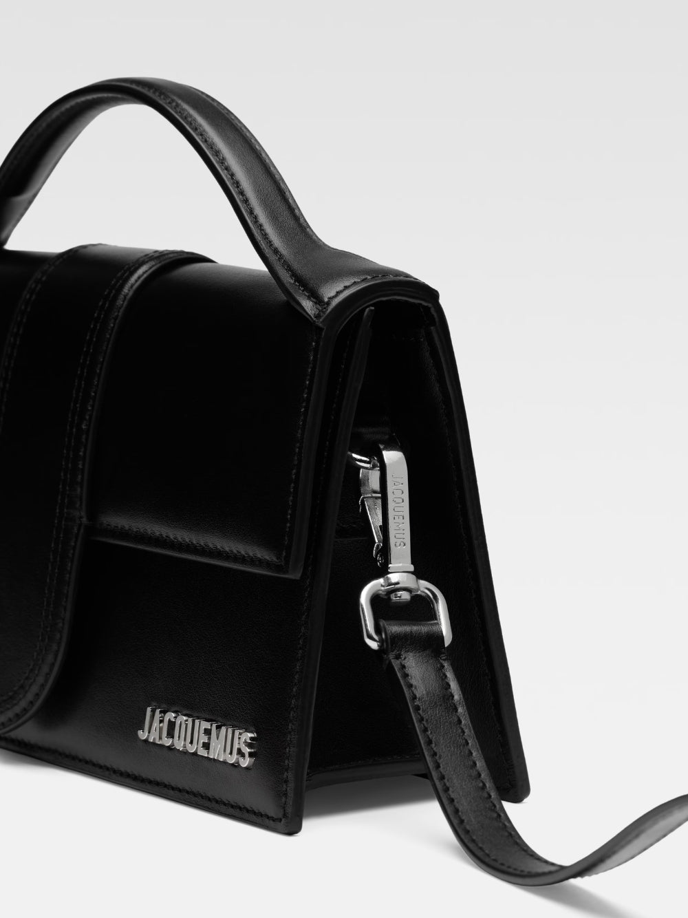 Jacquemus Le Grand Bambino Black Bag Close-Up 213BA007-3000-99S