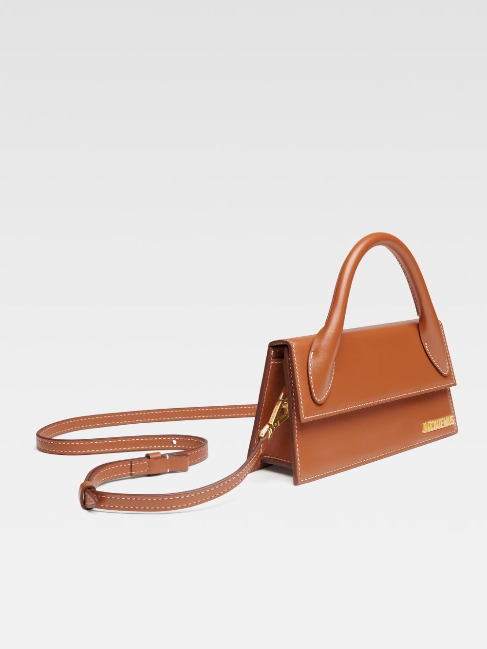 Jacquemus Le Chiquito Long Brown Bag 213BA004-3072-811 Side View