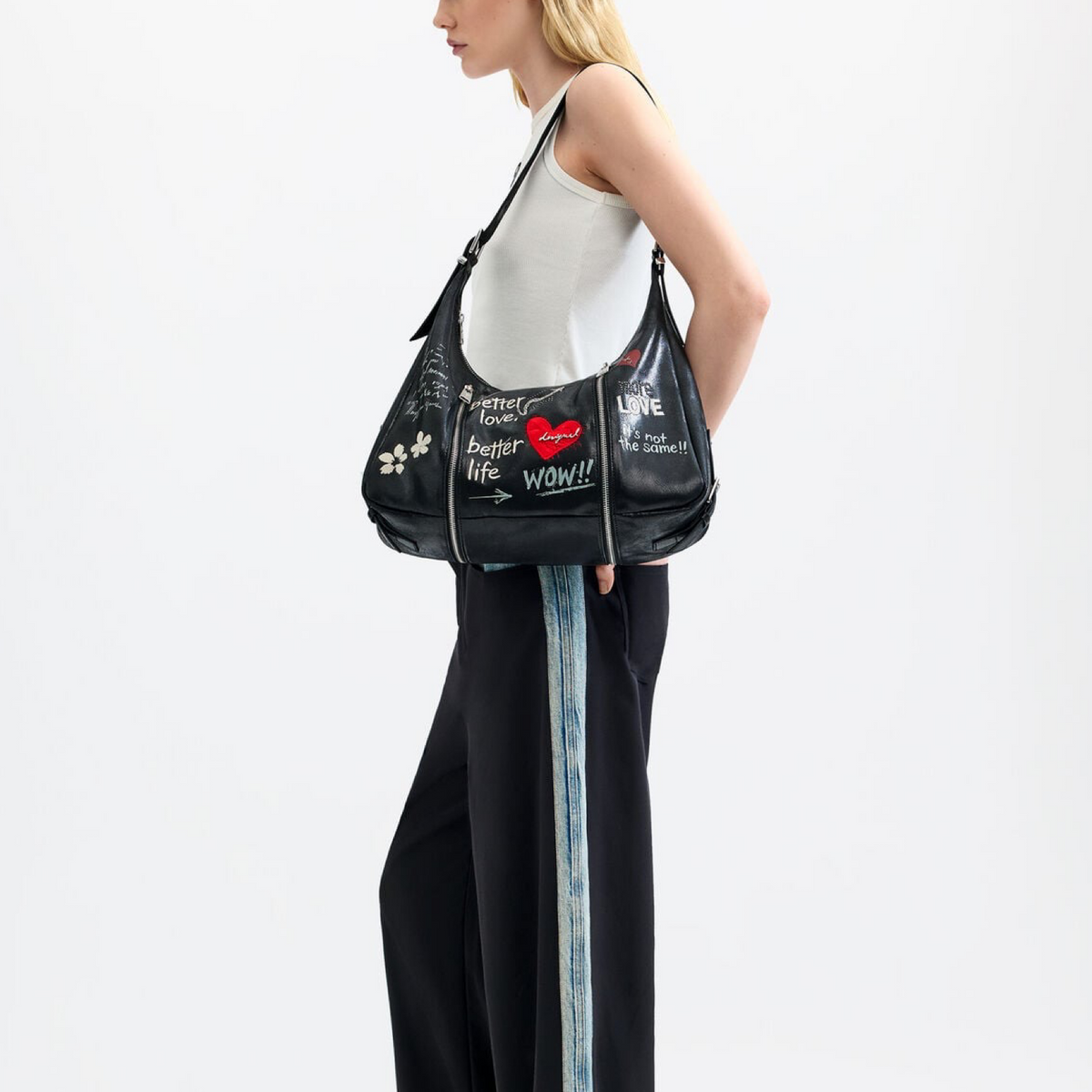 Дамска чанта Desigual Women Shoulder Bag 26WAXPA3 2000 Model View