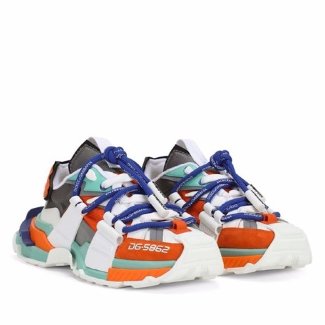 Dolce & Gabbana Multicolor Panelled Space Sneakers