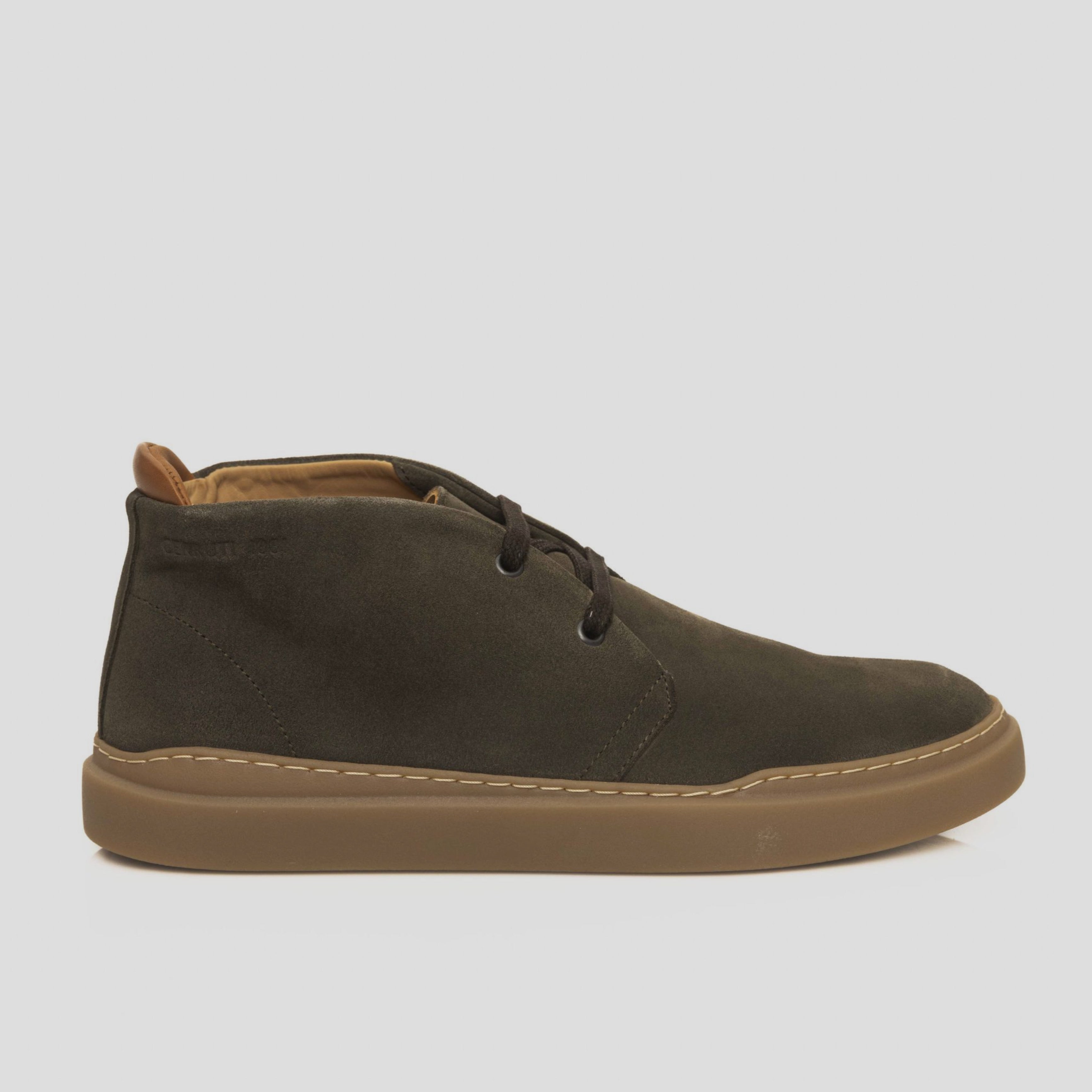 Мъжки боти Cerruti 1881 Men’s Suede Chukka Ankle Boots Olive green lateral view
