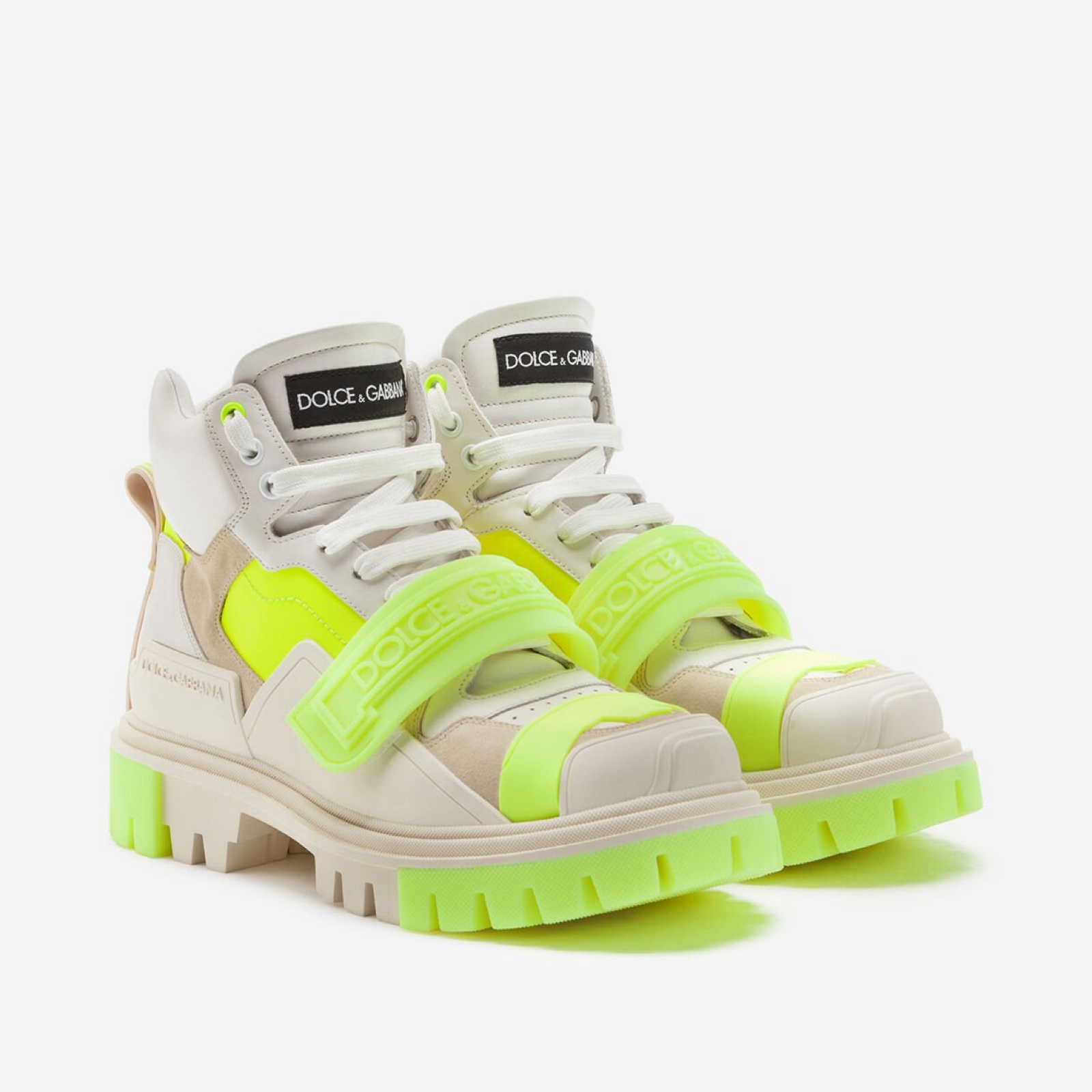 Dolce & Gabbana High Top Trekking Women Sneakers Medial View