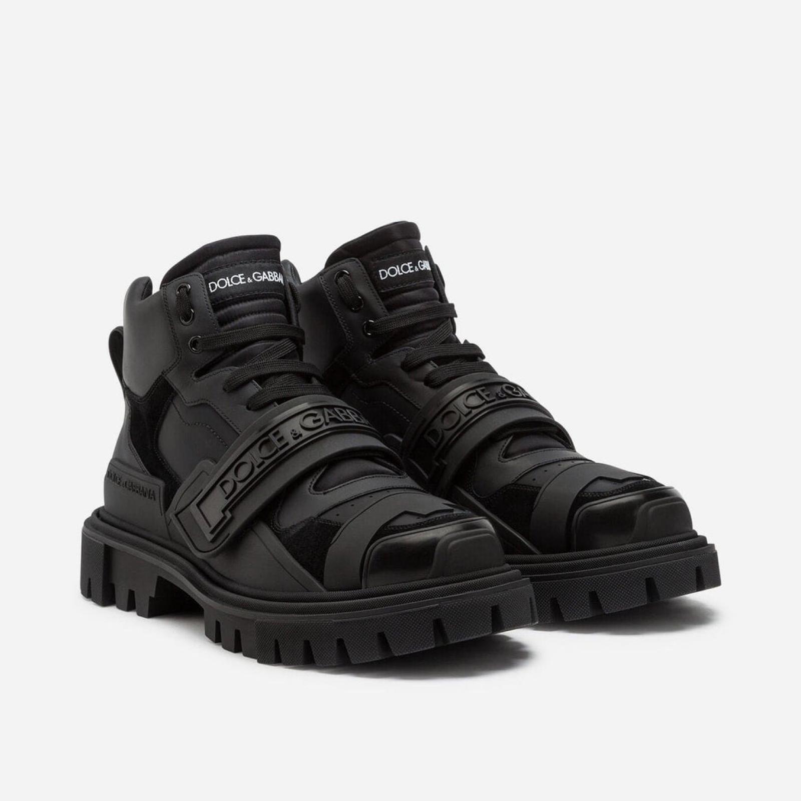 Dolce & Gabbana Trekking Men Sneaker Boots Medial View