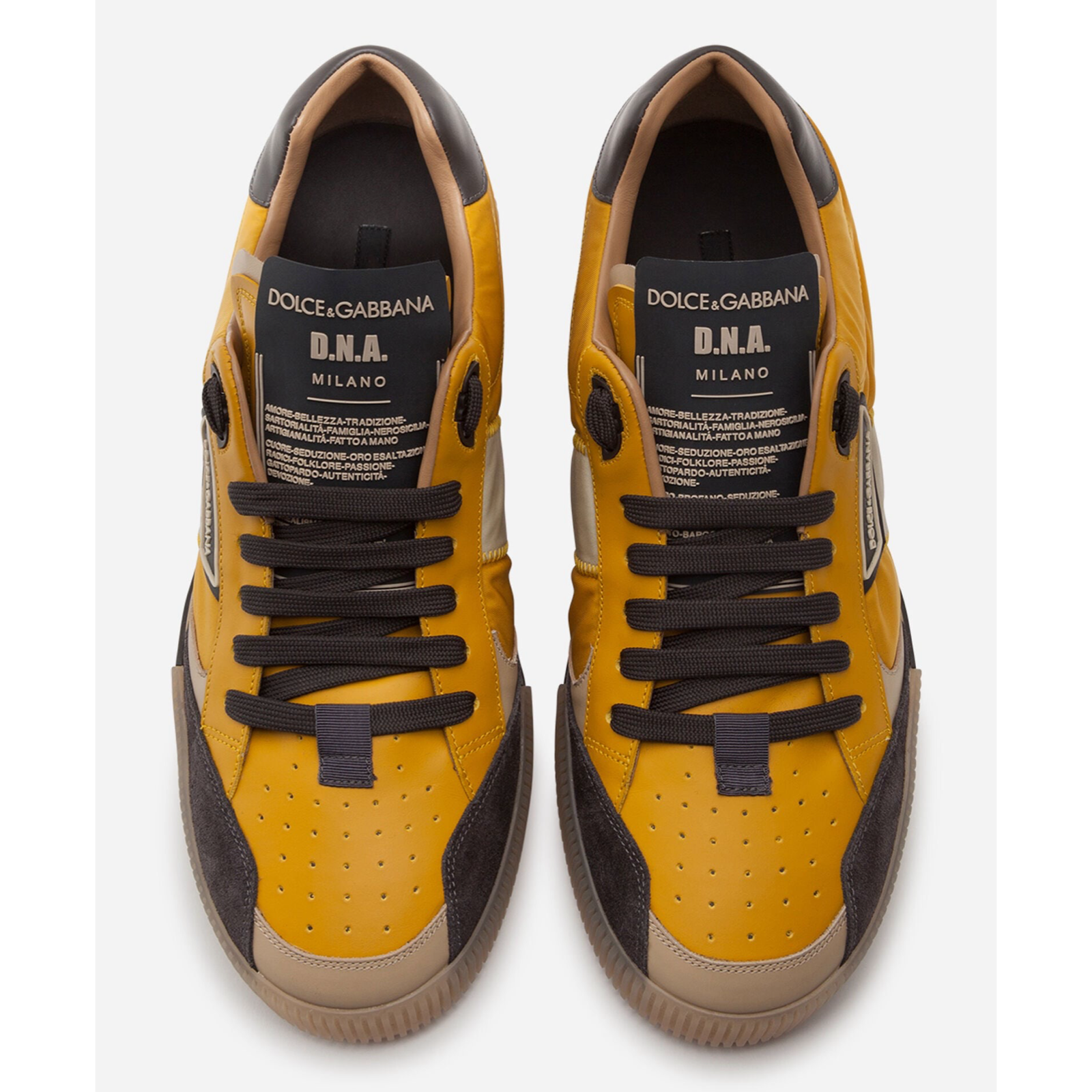 Dolce & Gabbana Miami DNA Men Sneakers Top View