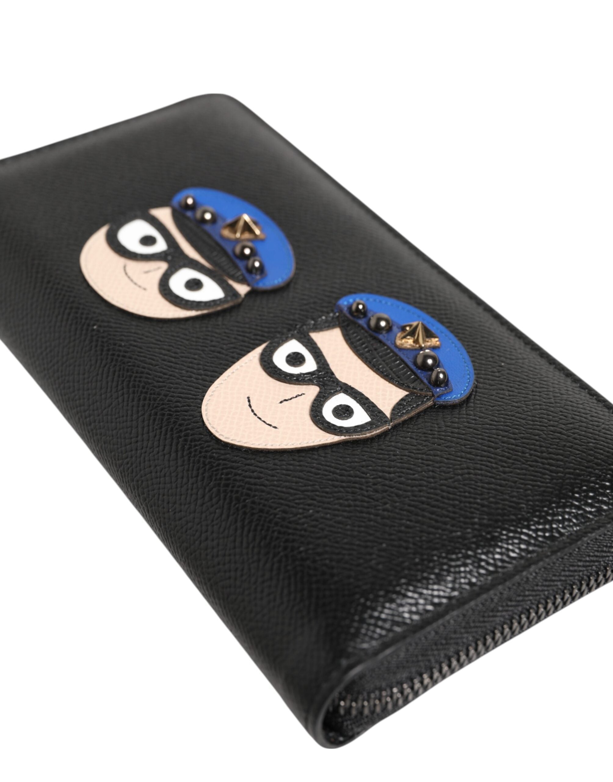Мъжки клъч портфейл Men’s clutch leather wallet DOLCE & GABBANA #DGFAMILY
BP1672 AZ936 80999 Black top view