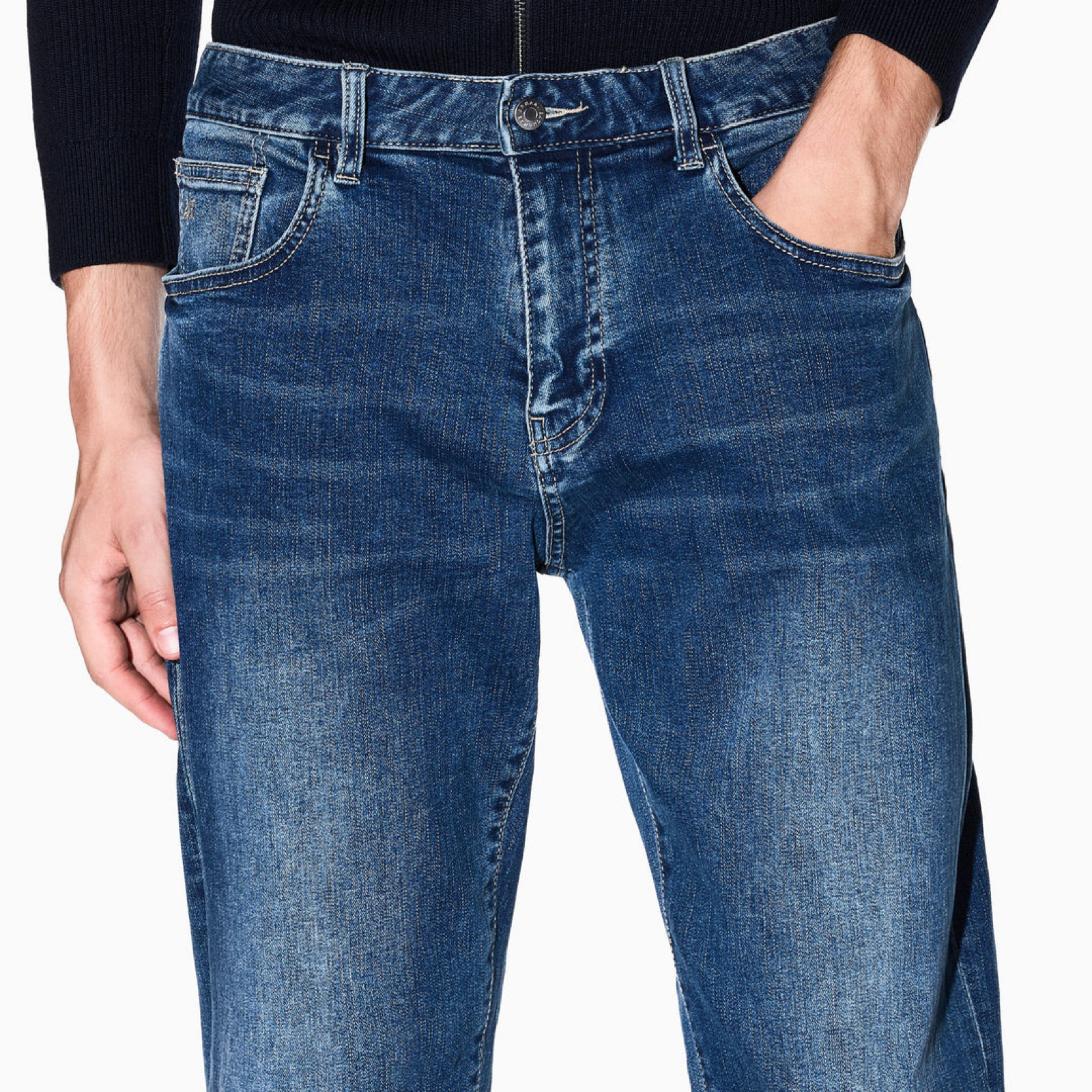 Мъжки дънки Armani Exchange Men Jeans XM000070 AF14266 MB001 Front View