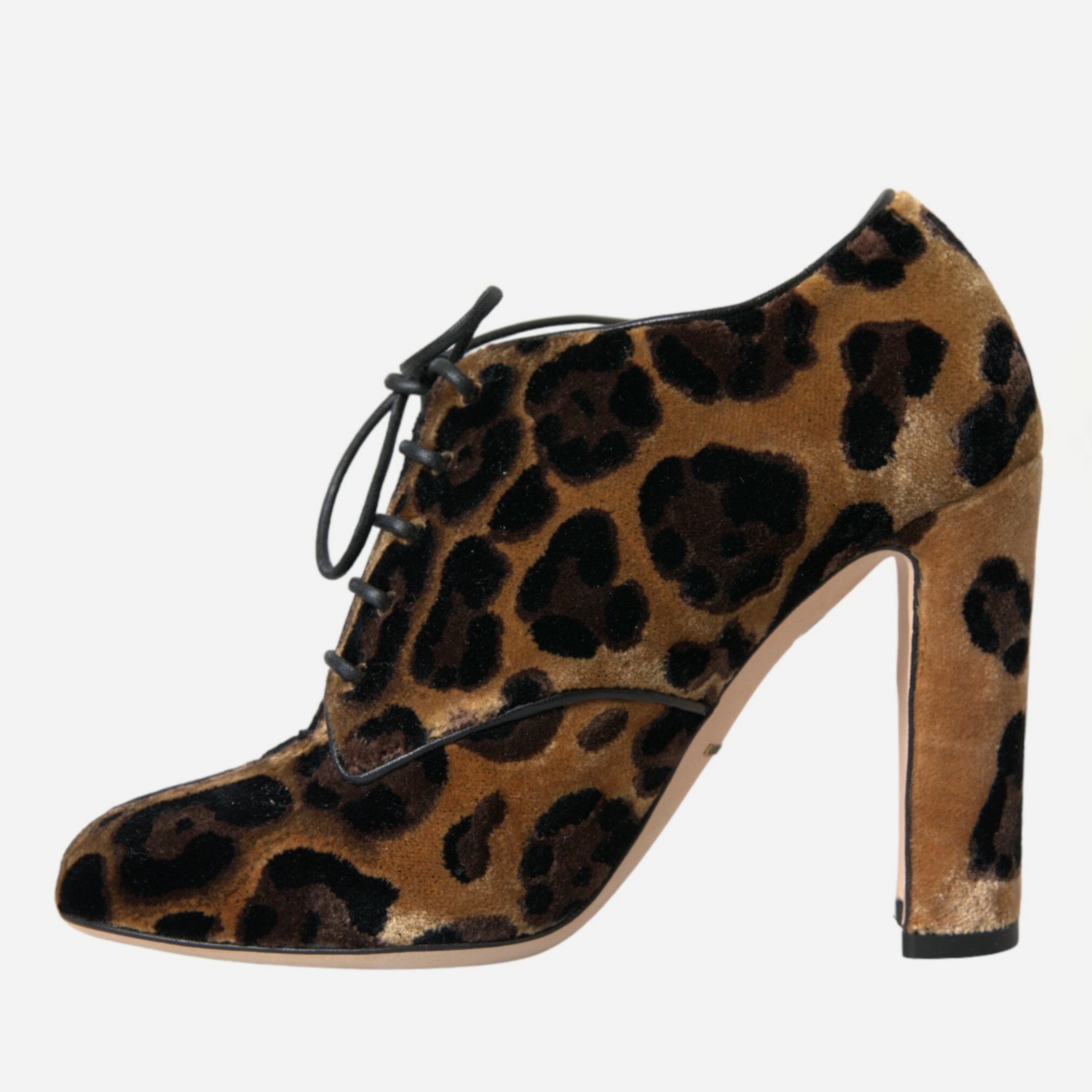 Дамски луксозни леопардови обувки на висок ток Dolce & Gabbana Women’s Leopard Heels