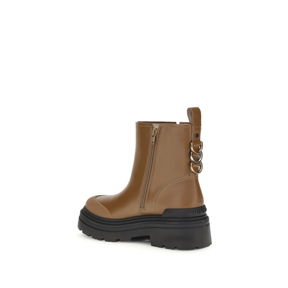 Дамски боти Women’s ankle boots PINKO Mia SD0409P001GU8SIGARO back view