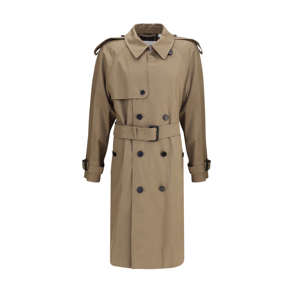 Мъжки шлифер тренчкот Men’s gabardine trench coat Butberry 8113612A3324 front view