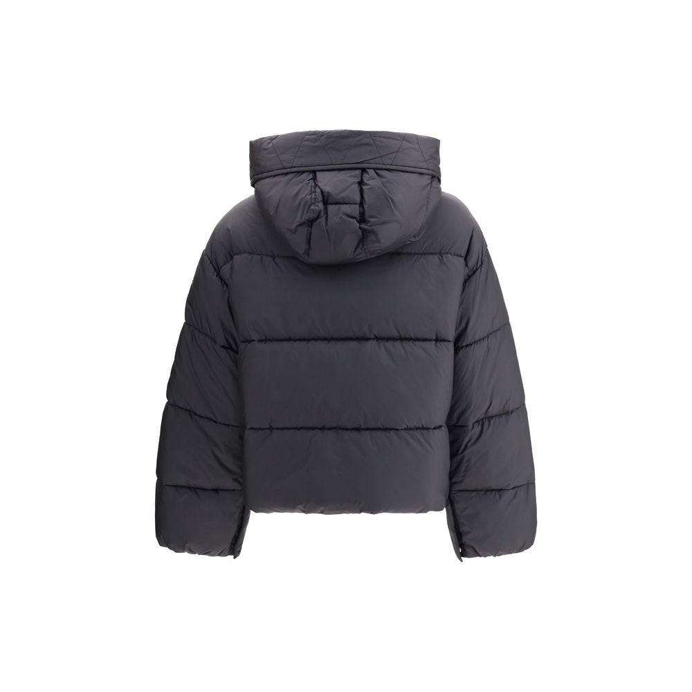 Дамско яке Women’s padded down jacket PINKO 105656 A2TF Z99 Black back view