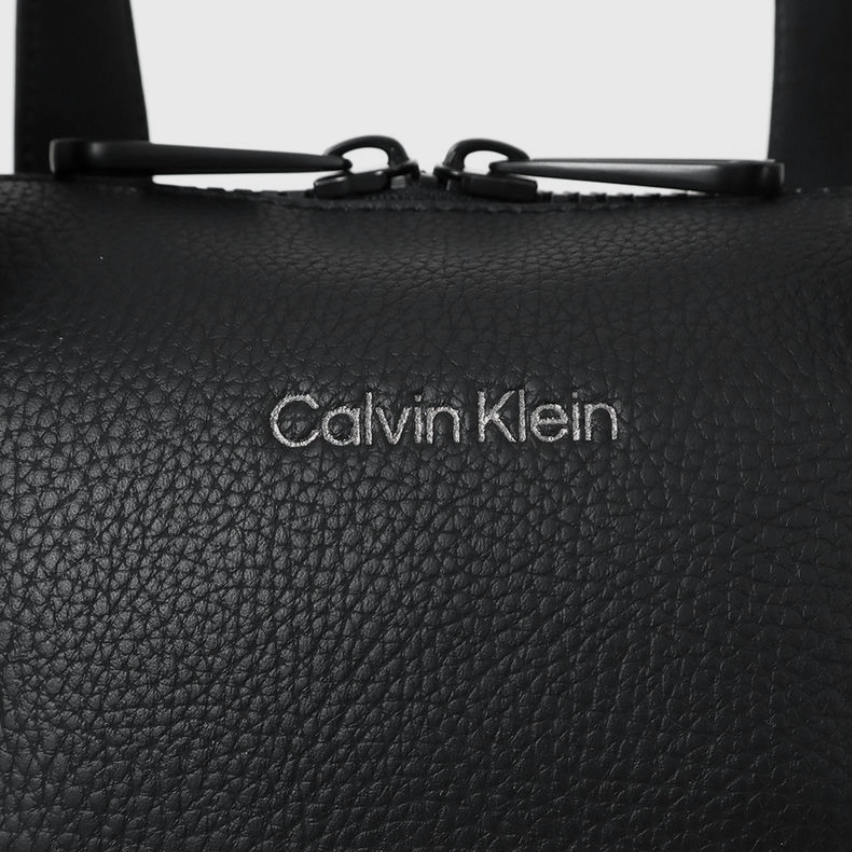 Мъжка чанта за лаптоп Men’s business laptop bag Calvin Klein K50K508694 Black logo view
