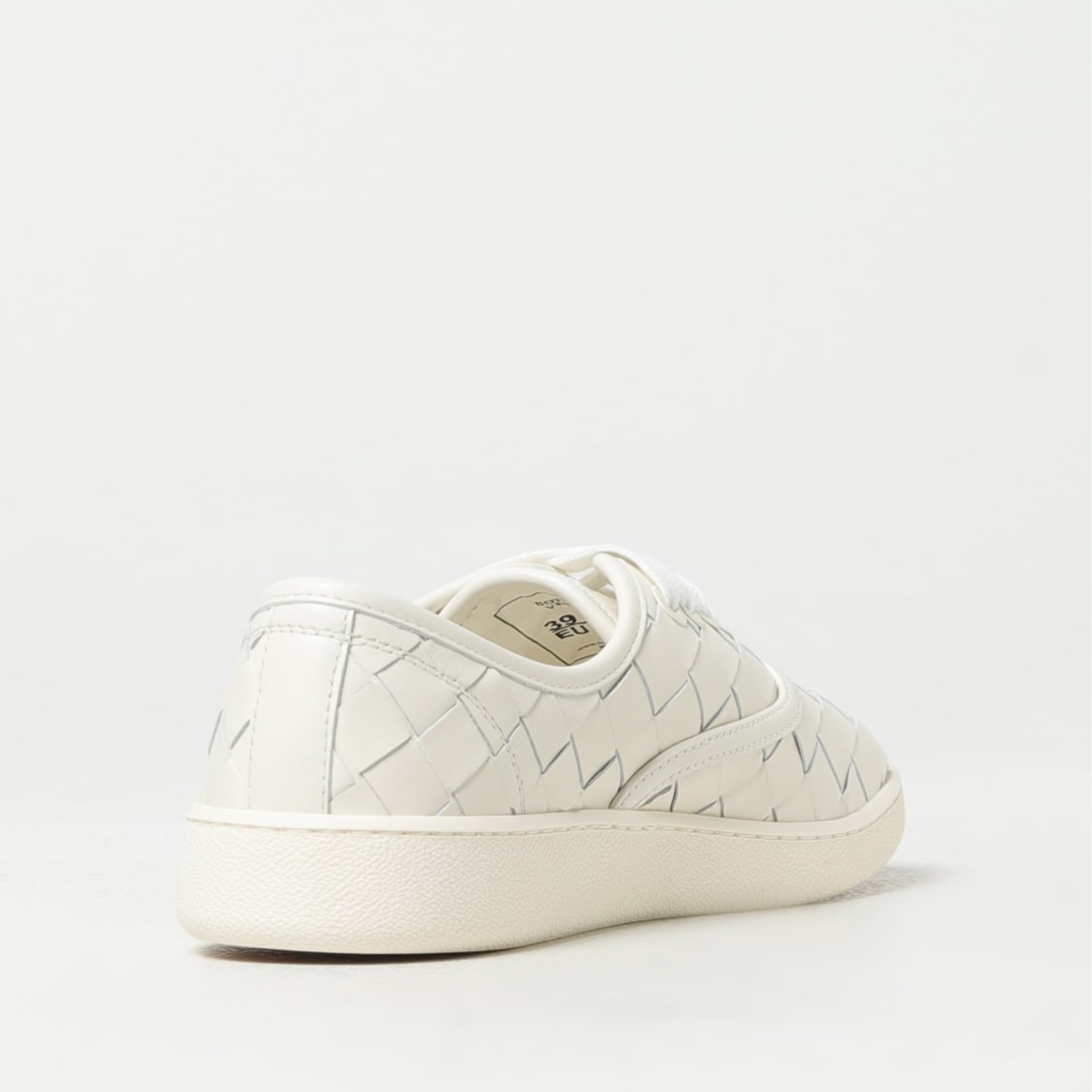 Мъжки кецове Men’s sneakers Bottega Venetta Sawyer 775319V3HB0 9013 White heel view
