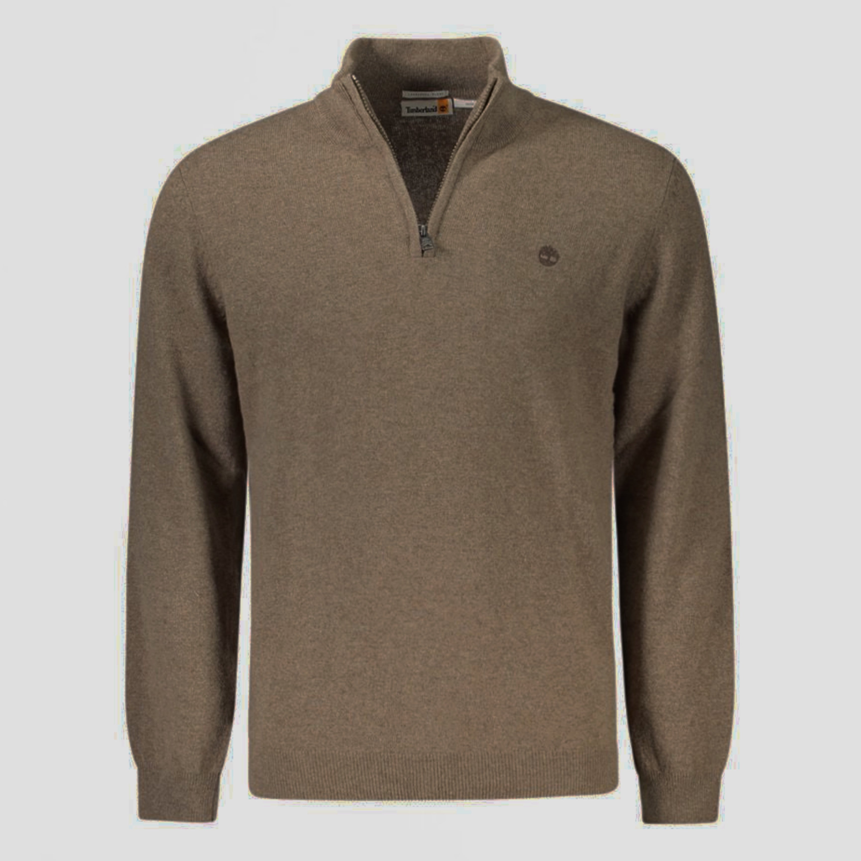 Мъжки пуловер с цип Men’s Jaffrey Lambswool 1/4 Zip Sweater TB0A2C5WBK0 Beige