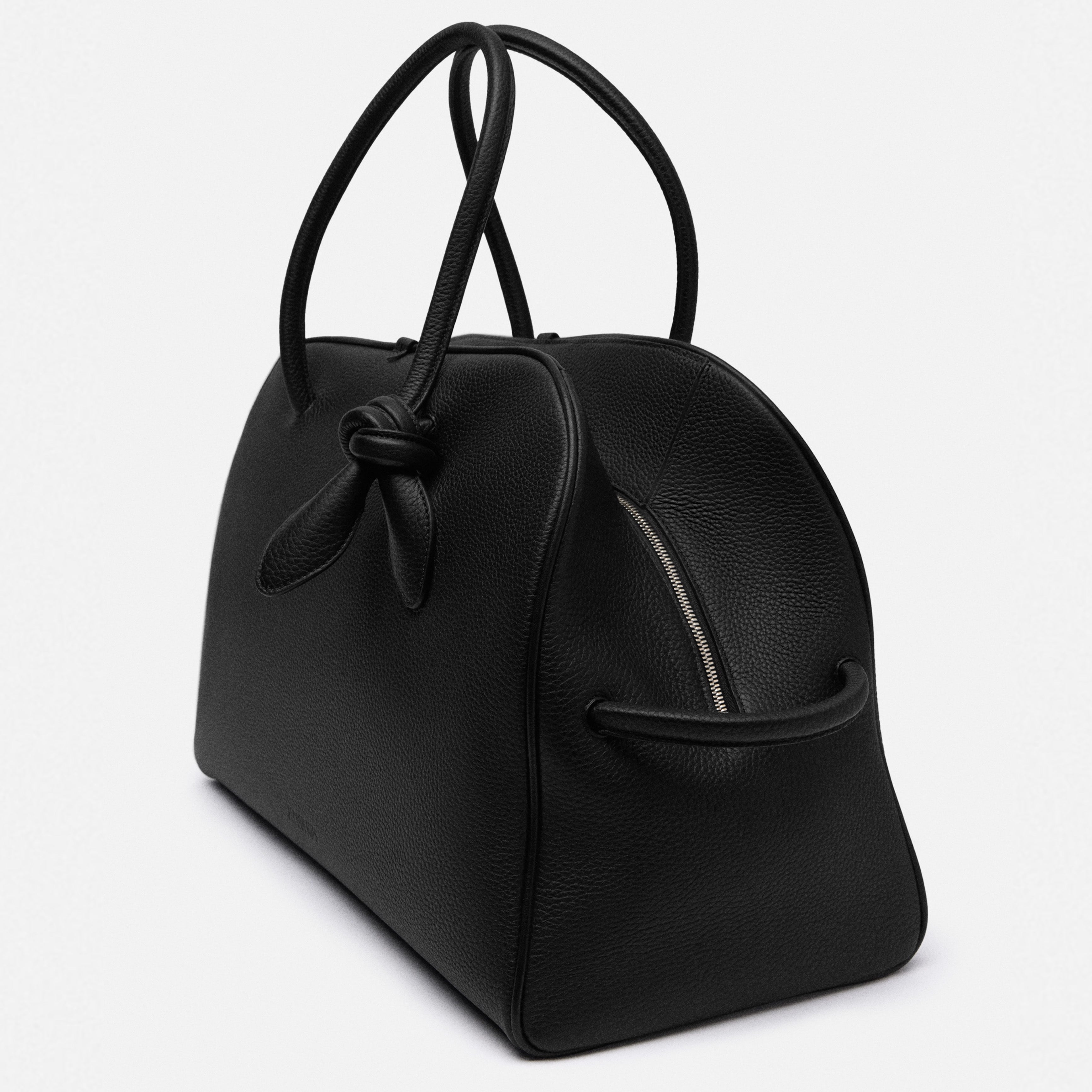 Пътна чанта Travel bag Jacquemus Le Grand Tourisme BAU00427AC03A03990 Black side view