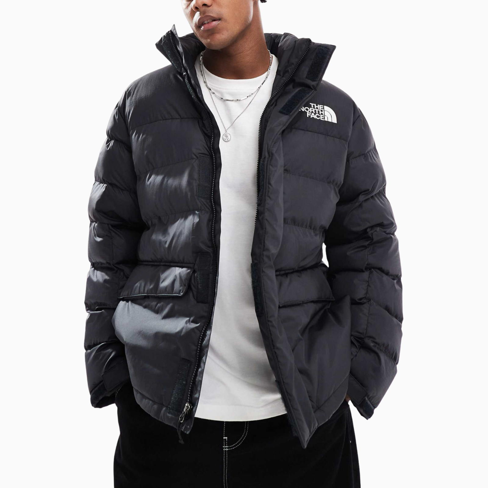 Мъжко черно яке The North Face Men Jacket NF0A89EGJK3 Front View