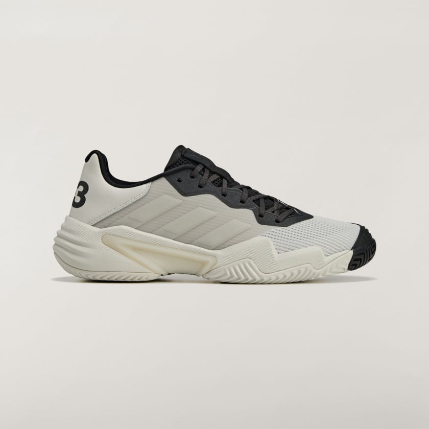 Мъжки тенис маратонки Men’s sneakers Y-3 Barricade 13 Tennis shoes JP7720 Orbit Grey / Orbit Grey / Black lateral view