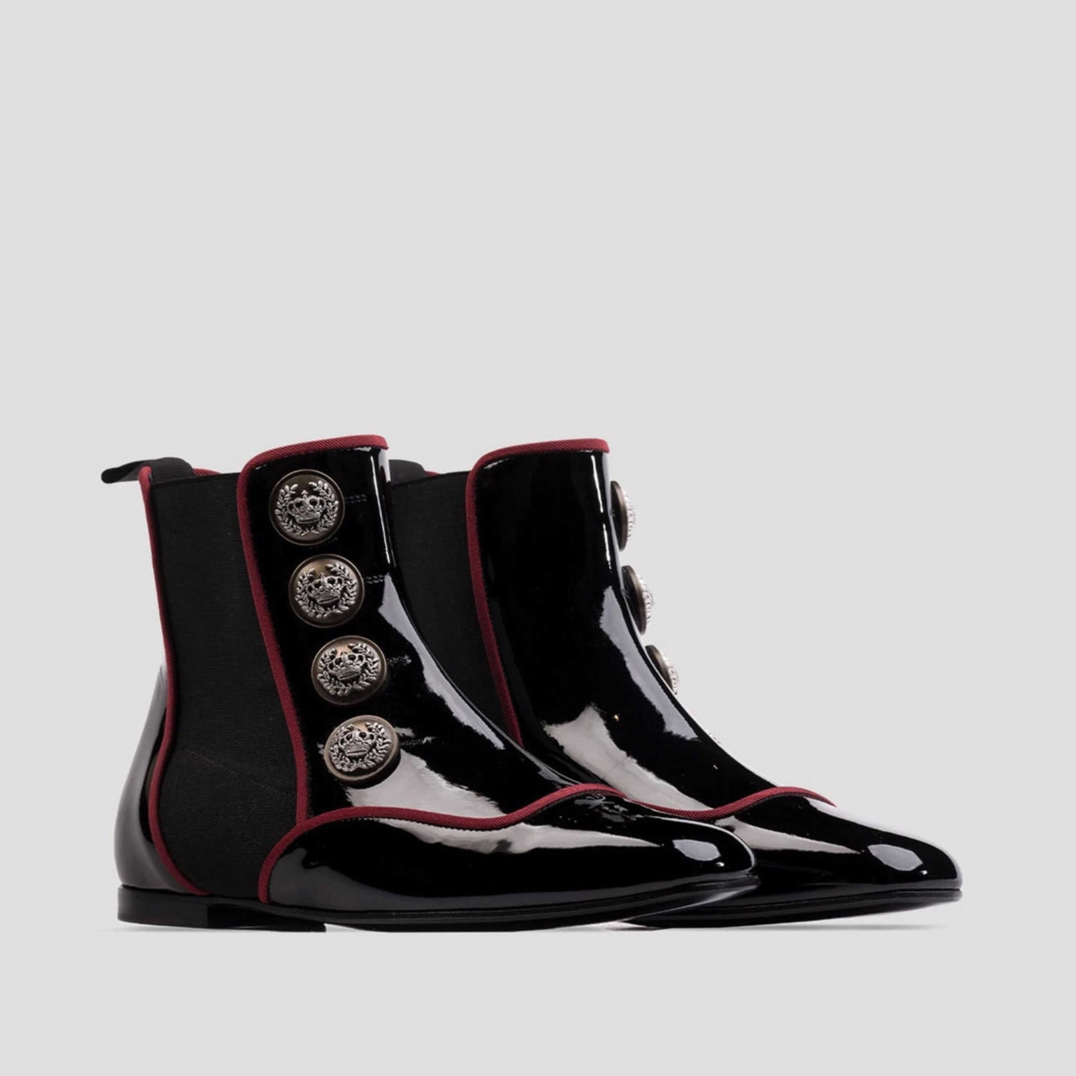 Дамски боти тип Челси с копчета Dolce & Gabbana Jackie Buttoned Chelsea Boots