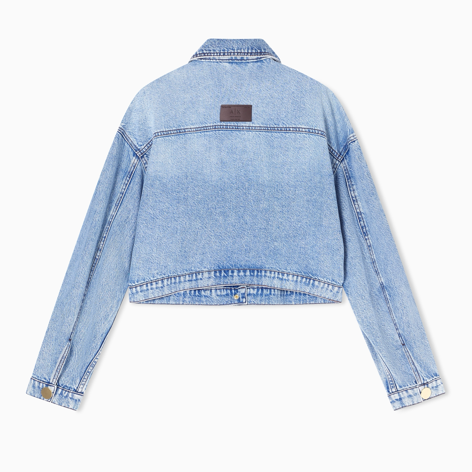 Дамско дънково яке Armani Exchange Women Denim Jacket XW002260AF21338-MB001 Back View