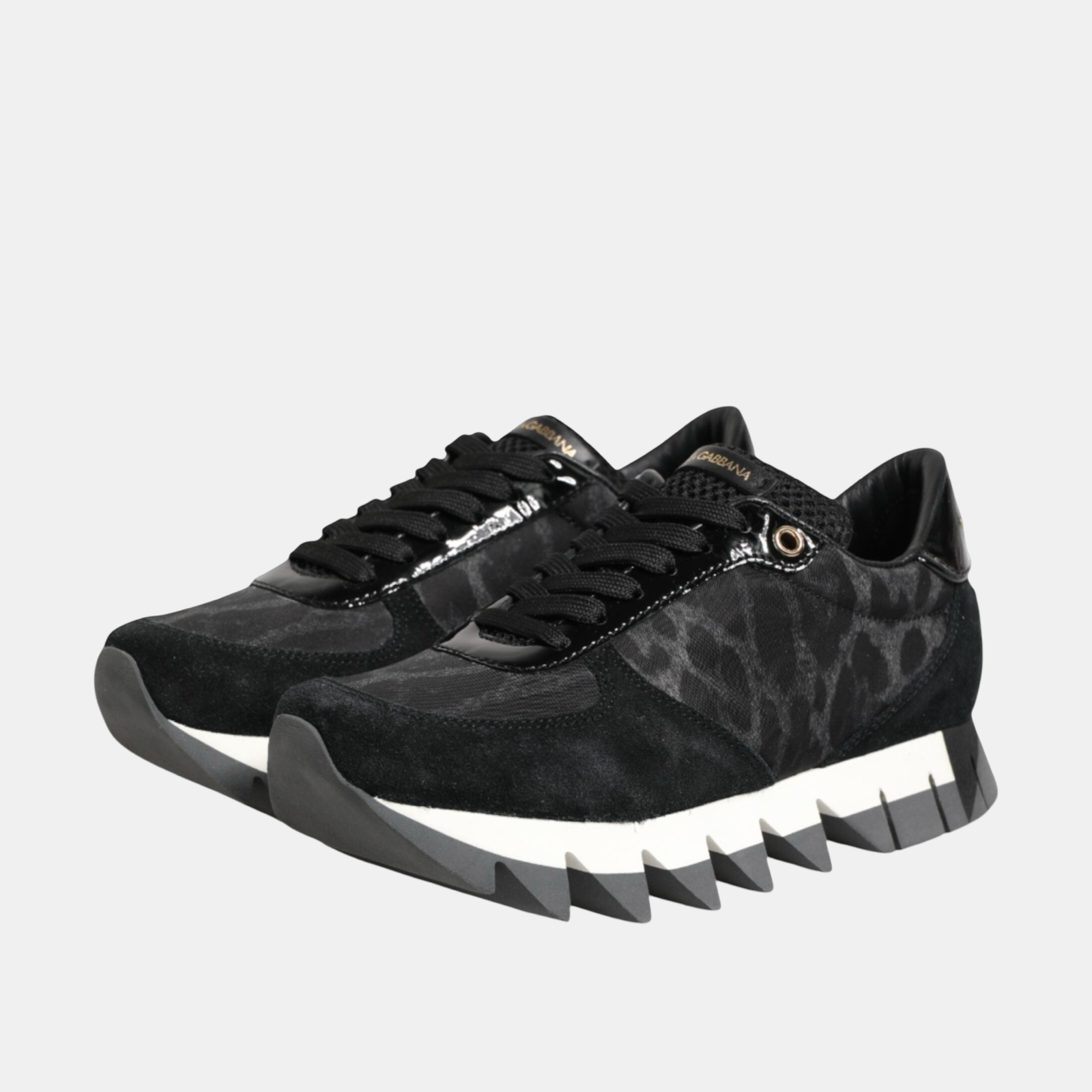 Dolce & Gabbana Leopard Women Sneakers Medial View