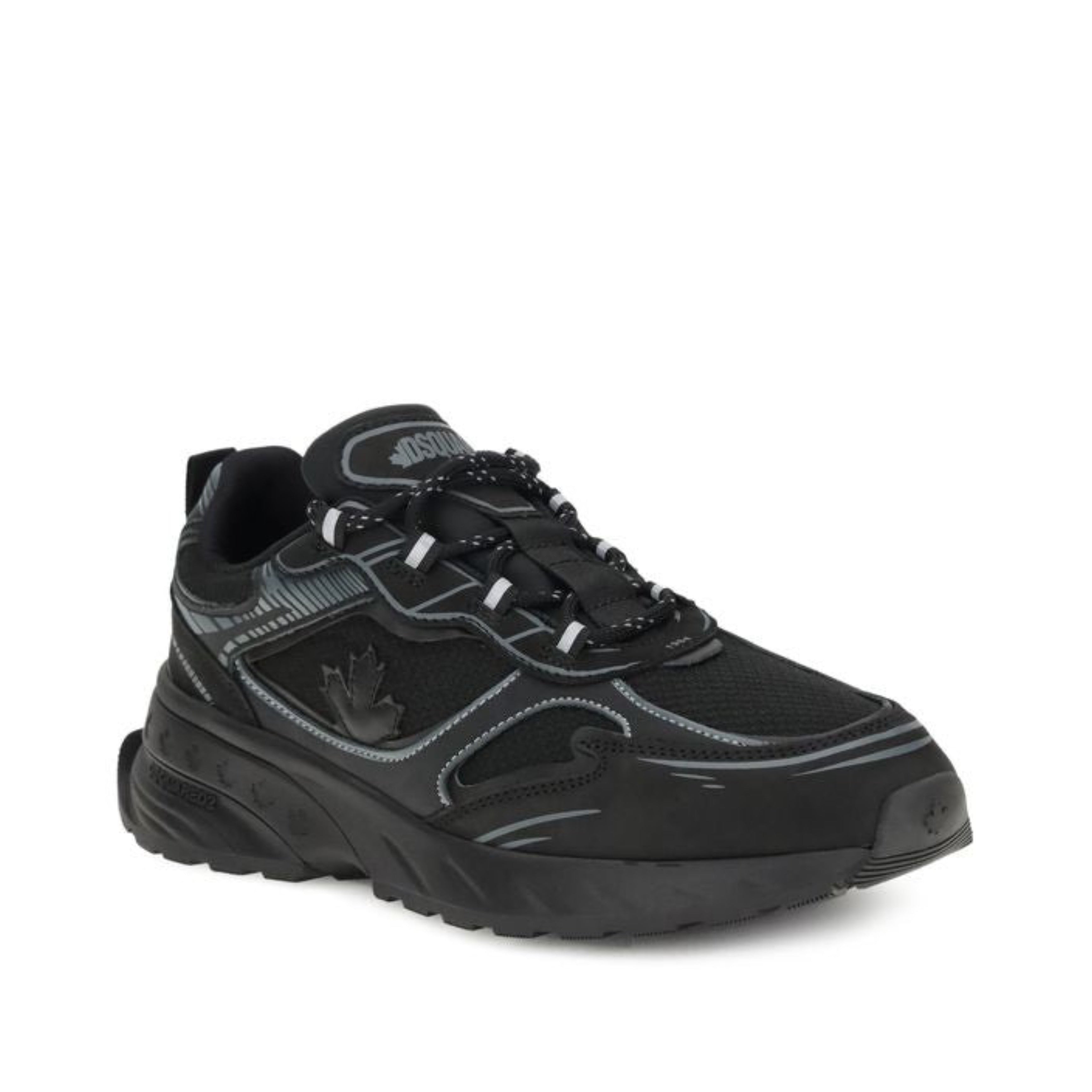 Мъжки маратонки Men’s sneakers Dsquared2 Sprinter SNM0444097085202124 Black angled
View