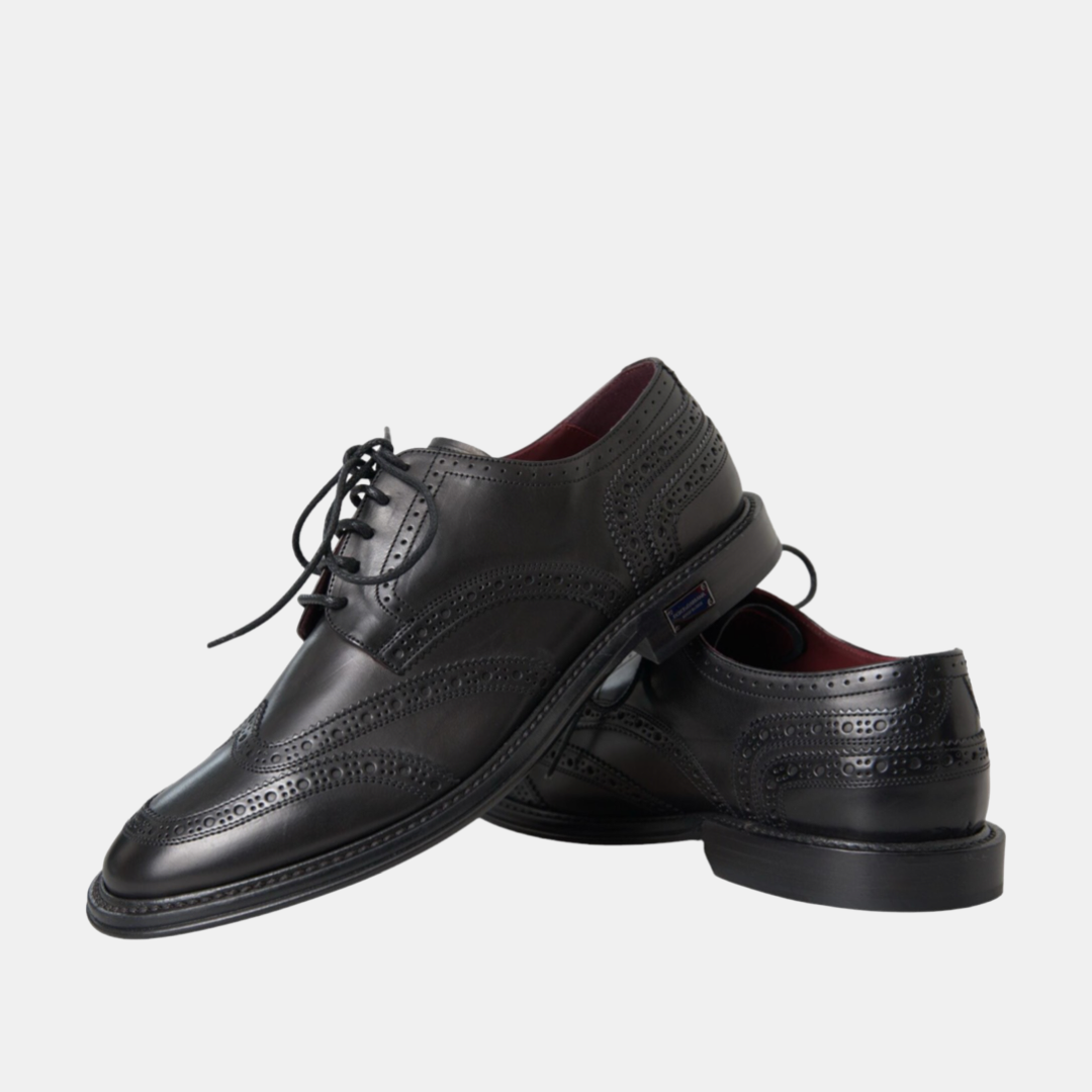 Мъжки официални обувки Dolce & Gabbana Oxford Wingtip Men Formal Shoes