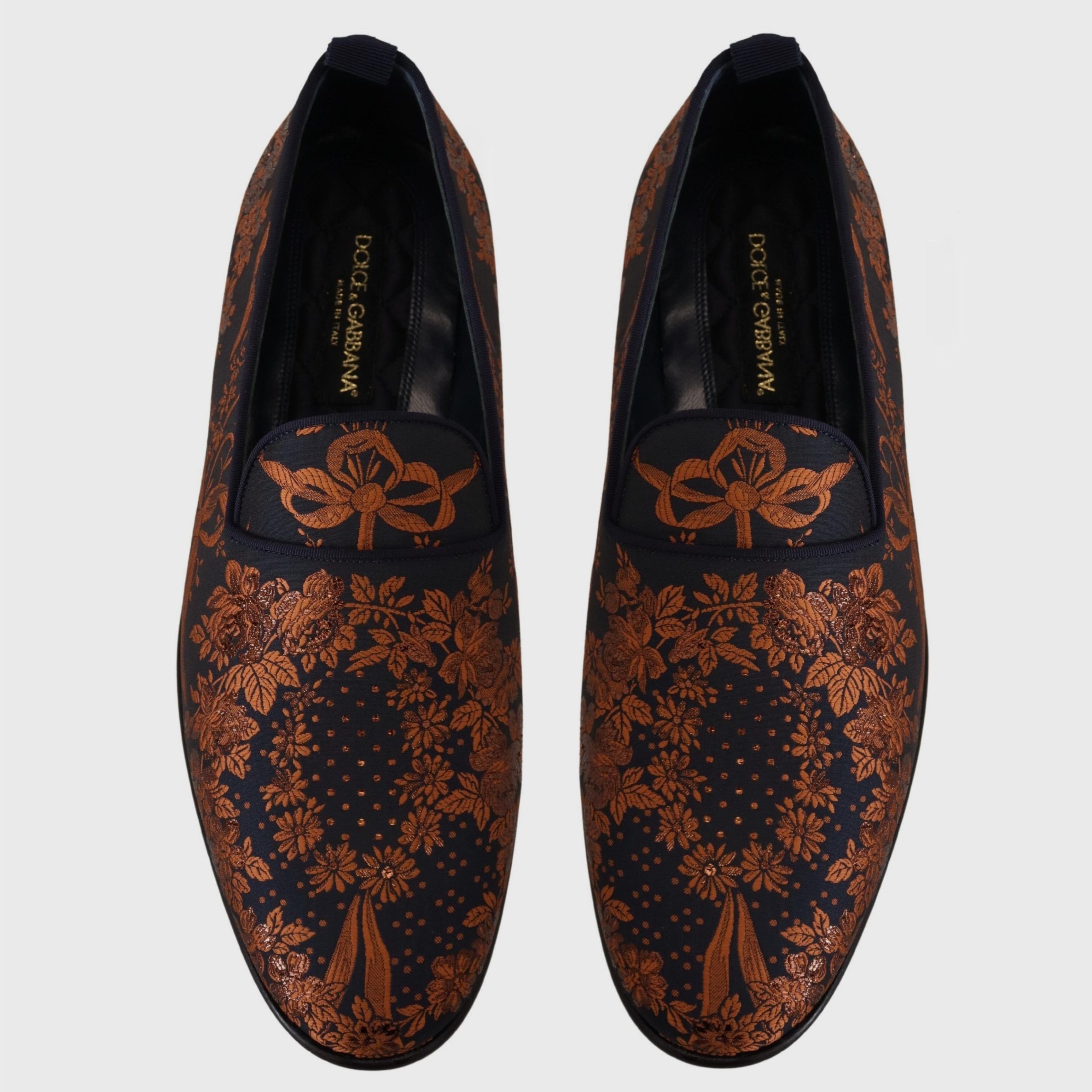 Мъжки луксозни елегантни мокасини лоуфъри DOLCE & GABBANA Men’s Luxury Elegant Loafers