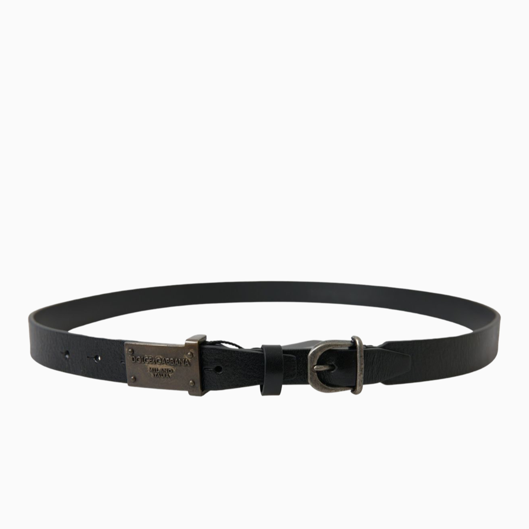 Мъжки колан DOLCE & GABBANA Belt With Metal Buckle Closure