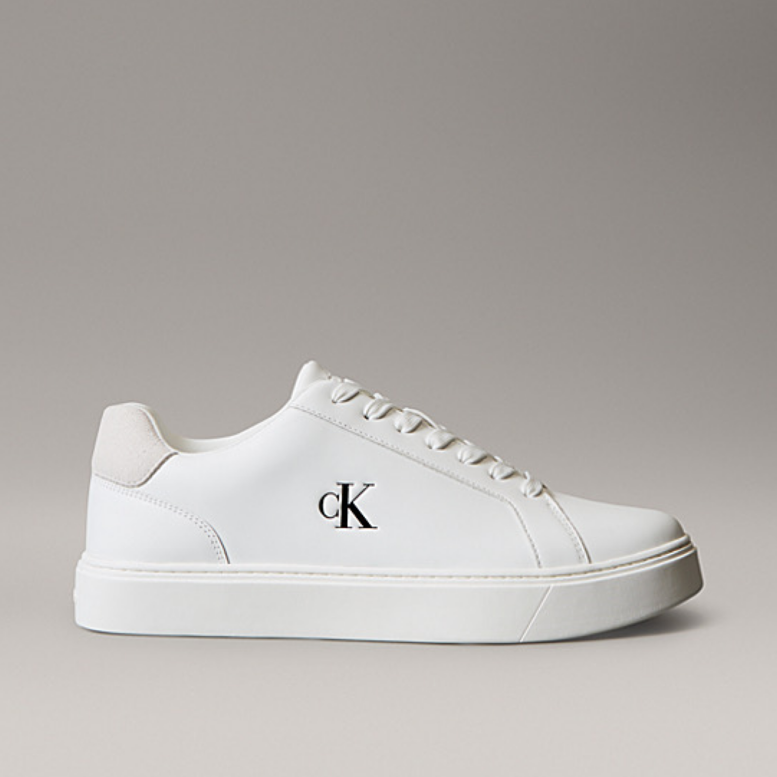 Мъжки бели кецове Calvin Klein Men Sneakers YM0YM01435 Lateral View