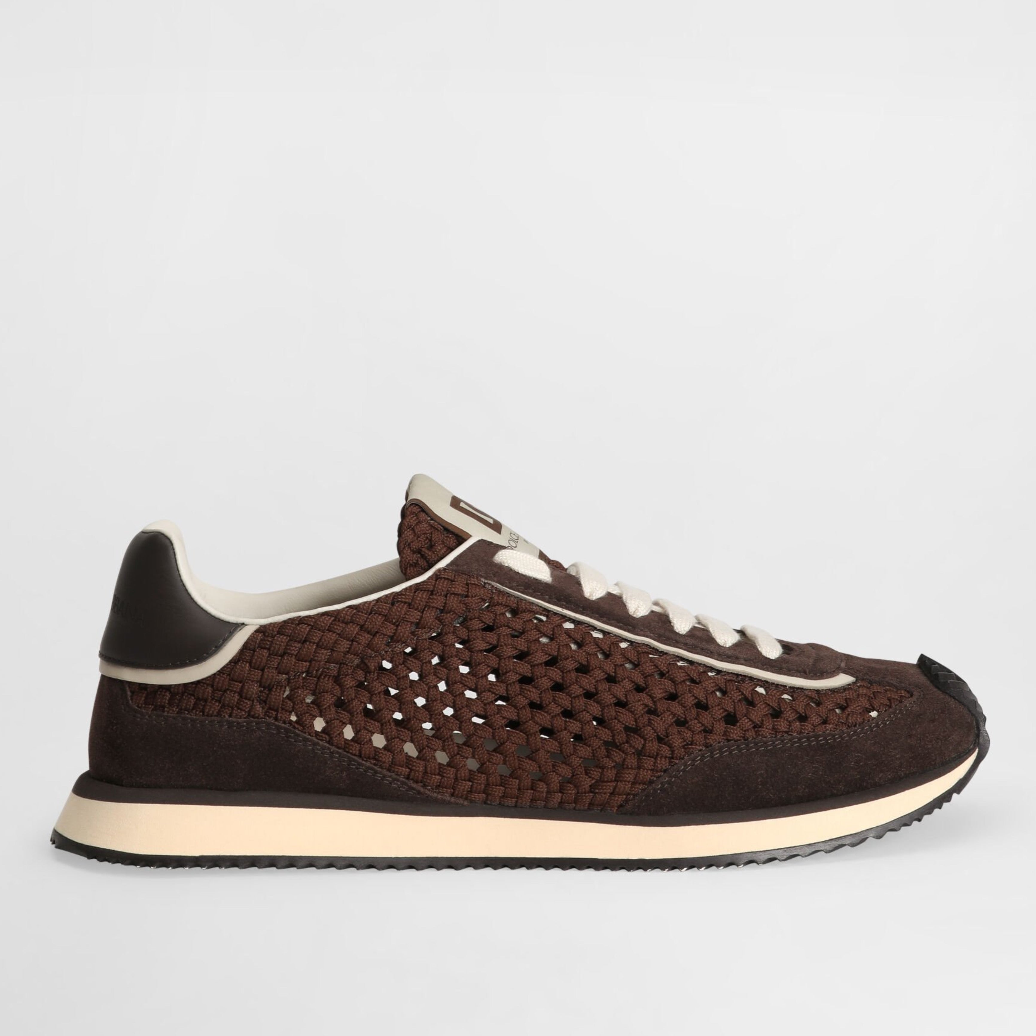 Мъжки маратонки Men’s sneakers Dolce & Gabbana Cushion CS2298A6D458C895 Dark Brown lateral view